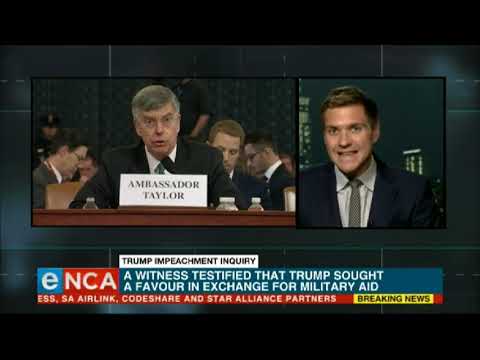 Trump impeachment hearing