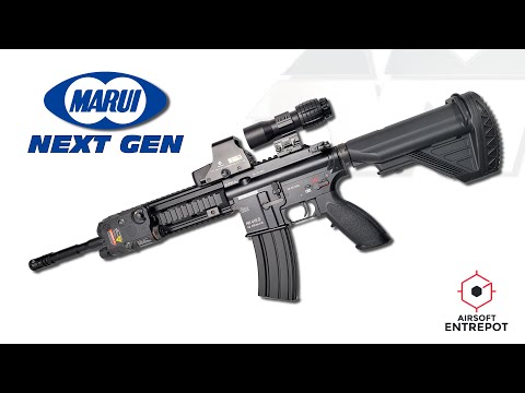 TOKYO MARUI HK416D NEXT GEN RECOIL / Airsoft unboxing