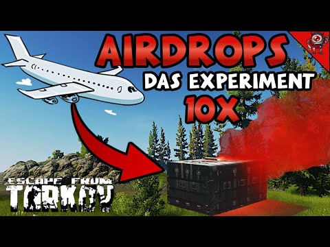 Das große AIRDROP Experiment - 10x Drops im Vergleich - Escape from Tarkov - TIPPS & TRICKS ✅