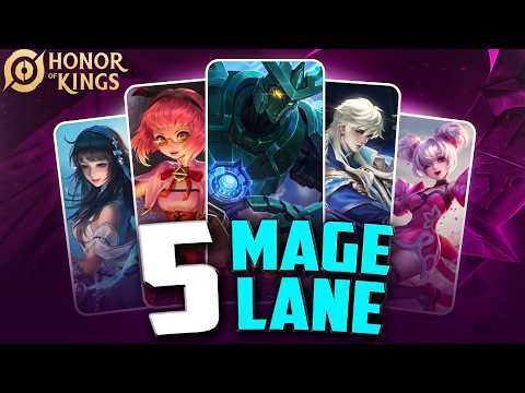 I Played EVERY Mage in Honor of Kings – These 5 BREAK the META! 🔥
