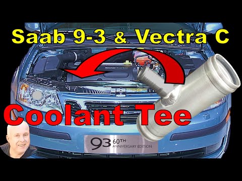 Saab 9-3 Coolant Tee | Saab 9-3 Common Problems | #Shorts