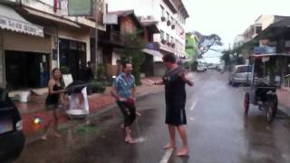 Waterfight Truce? Celebrating Lao New Year in Vientiane