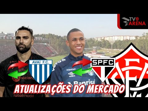 LÉO GAMALHO NO AVAÍ? BRUNO ALVES NO SÃO PAULO? | MERCADO DA BOLA DO VITÓRIA