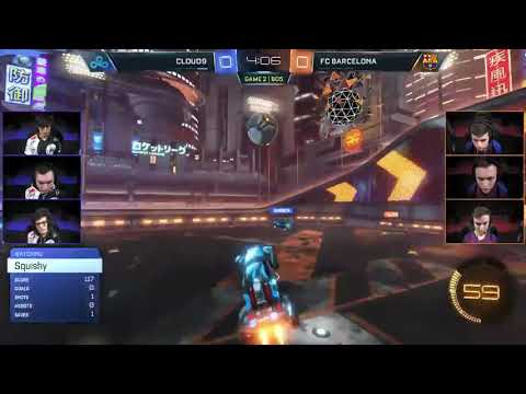 RLCS S7 SQUISHY INSANE DOUBLE TOUCH VS FC BARCELONA