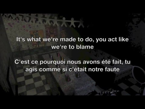 Mangled - FNAF Lyrics English/Français