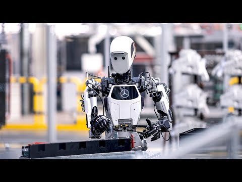 Mercedes Deploys Its First Humanoid Robots in the Factory