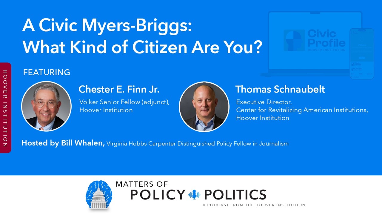 The State of American Citizenship | Hoover Institution