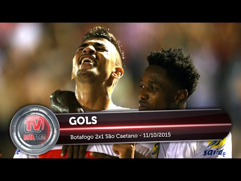 GOLS: Botafogo 2x1 São Caetano - Série D - 11/10/2015