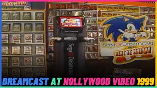 Sega Dreamcast at Hollywood Video In 1999