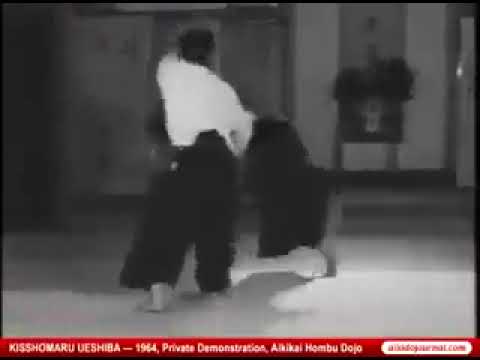 1964 Aikikai Kobukan - Kisshomaru Ueshiba and Kazuo Chiba