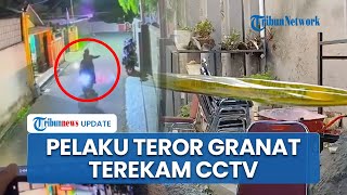 Detik-detik Pelaku Lemparkan Granat ke Rumah Bustami Hamzah, Naik Motor dan Pakai Hoodie
