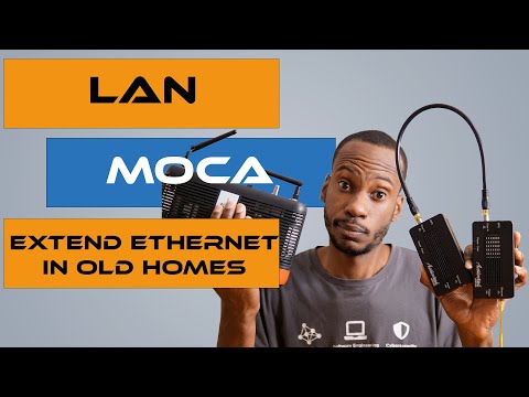 Wired Ethernet in Old Homes (LAN MoCA)