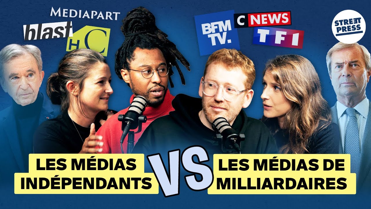 On parle Bolloré, Quotidien et CNews avec Blast, Mediapart et Histoires Crépues