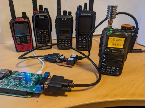 Quansheng UV-K5/K6 on M17, DMR, NXDN,... Flat Audio Mod