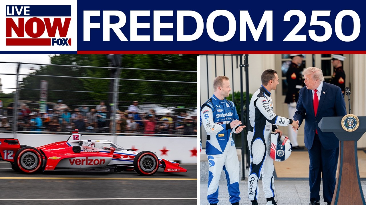 Secret Service prepares for Trump to hit Freedom 250 Grand Prix course