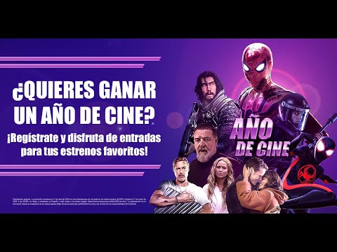 Participa y podrás ganar, ¡un año de cine! 🍿🎟