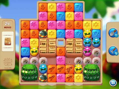 Lily’s Garden: Design & Relax - Day 6 - Level 134 - No Boosters - FULL STORY - CaroGamesNL