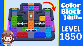 Soluzione del Livello 1850 di Color Block Jam