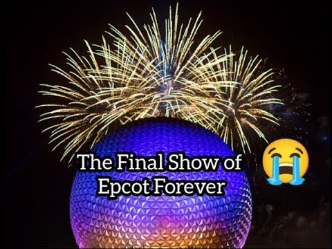 The Final firework show of Epcot forever 2021