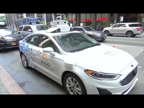 Volkswagen and Ford announced a new partnership Friday to develop self driving car technology. (July 12)
