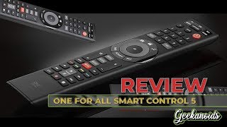 Testbericht zur One For All Smart Control 5 Fernbedienung