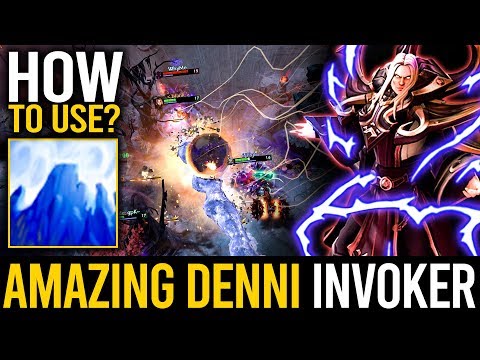 HOW TO USE THE ICE WALL PERFECLY - AMAZING INVOKER GAMEPLAY by Denni | Dota 2 Invoker