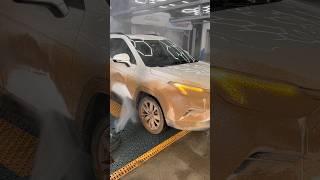 Fully automatic car washing machine decompression car washing  #carwash #detaili
