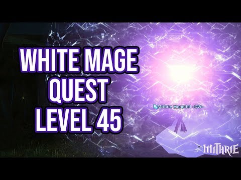 FFXIV 2.15 0211 White Mage Quest Level 45 + Artifact Gear