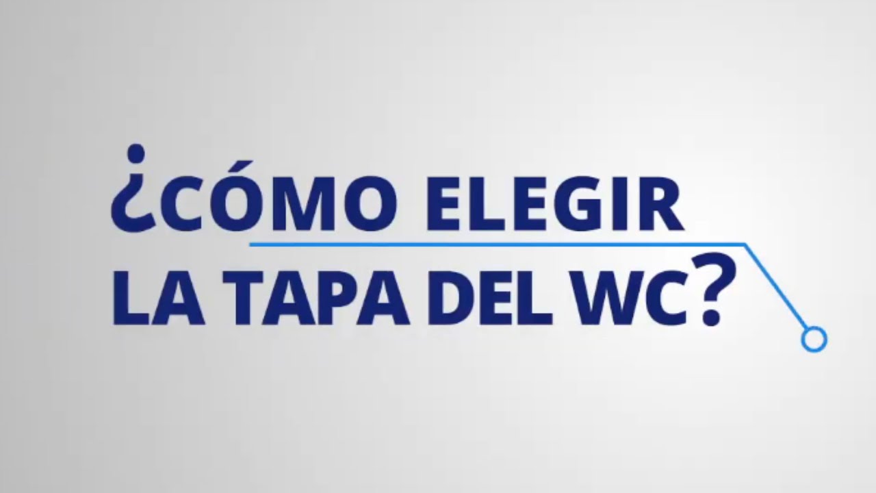 Cómo elegir tapa de wc