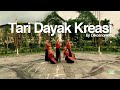 Tari Dayak Kreasi By Oikosnomos Tari Jubata Bamua