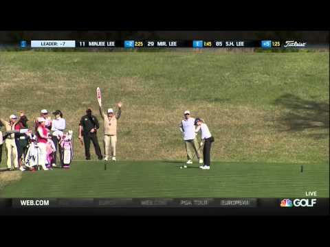 Paula Creamer's Hole-In-One at the Coates Golf Championship
