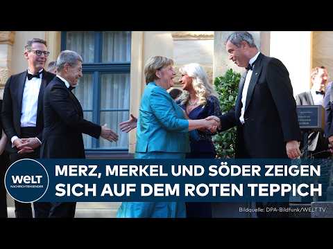 Video Thumbnail: Richard-Wagner-Festspiele in Bayreuth: Merkel, Merz, Söder und eine überraschende Entscheidung