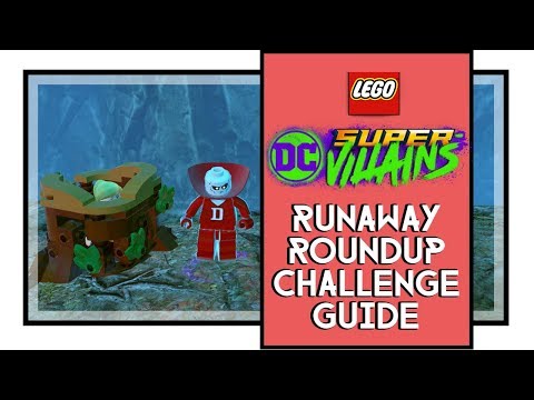 LEGO DC Super Villains Runaway Roundup Challenge (All Inmates Locations)