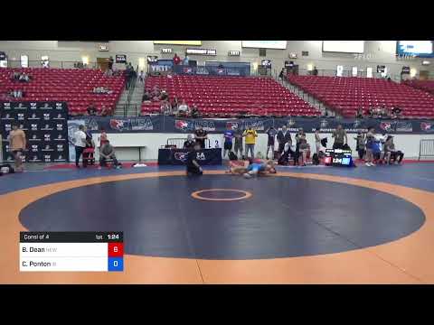 62 Kg Consi Of 4 - Brandon Dean, New Jersey Vs Chaz Ponton, Idaho 05d1