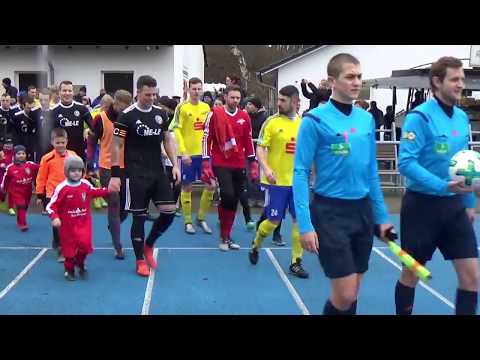 Auflaufen beim Pokalspiel in Burg Stargard