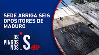 Polícia venezuelana corta luz e cerca embaixada da Argentina em Caracas