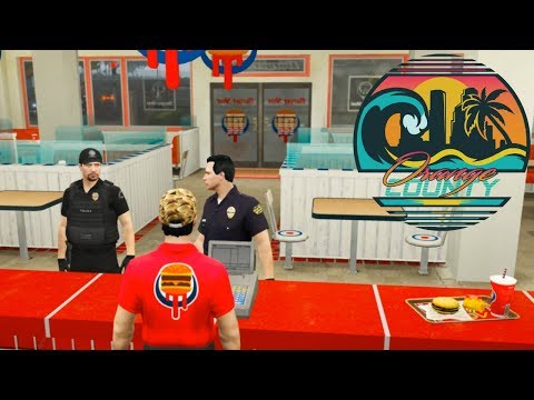 OCRP #8 | GTA V Roleplay | "Burger Shot Nightmare Shift"