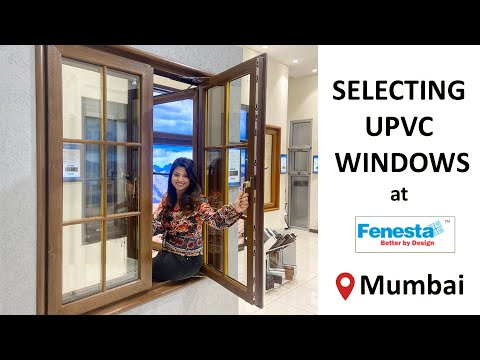 UPVC windows designs with grill @ Fenesta UPVC windows & Doors| 3bhk home interior design  Row House