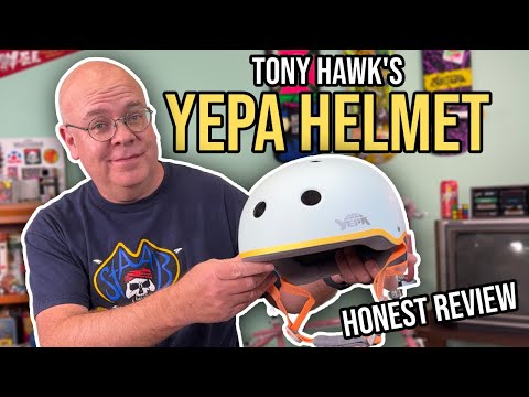 Tony Hawk's New YEPA Helmet - Honest Review (Super Low Profile?)