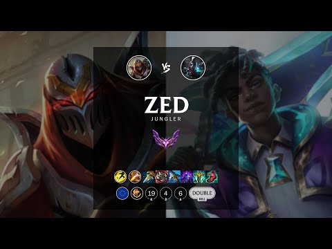 Zed Jungle vs Ekko - EUW Master Patch 12.17