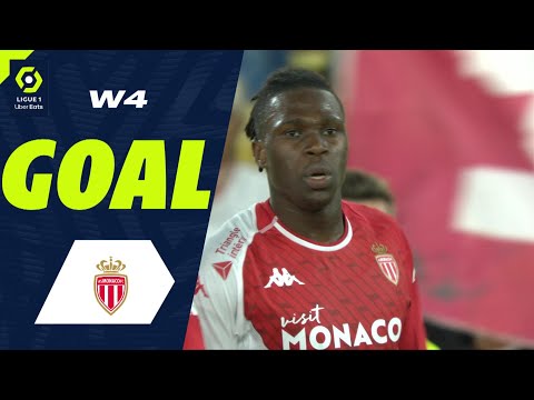 Goal Wilfried SINGO (24' - ASM) AS MONACO - RC LENS (3-0) 23/24