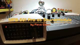 Video thumbnail for MFB-501 Pro as sound module (MFB-501 Pro, Toraiz Squid, UNO Synth, Volca FM, CRAFTsynth v2.0) by Flava Clown