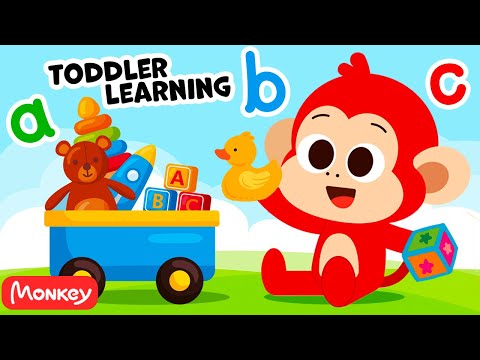 ABC & Phonics Song 🔠 Learn Alphabet & Phonics 🔺 Toddlers Learning Video | Monkey Junior Play & Learn