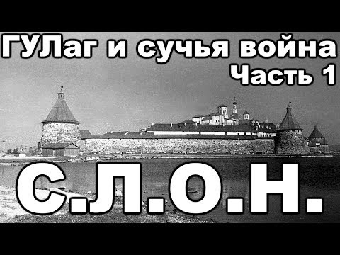 Соловецкий лагерь особого назначения (С.Л.О.Н.). С чего начинался ГУЛаг