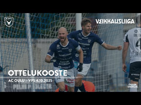 AC Oulu 2-0 VPS Vaasan Palloseura Vaasa