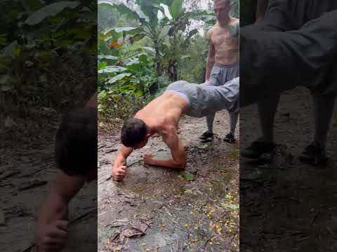 No days off! Kungfu Training in a Shaolin Temple in China.