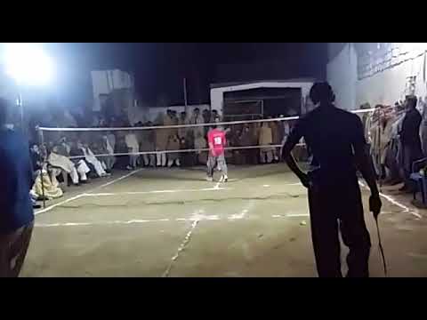 Badminton Match Between Waqas Bacha Swabi vs Yaseeb Baja Match in Zida Part 1 - 6