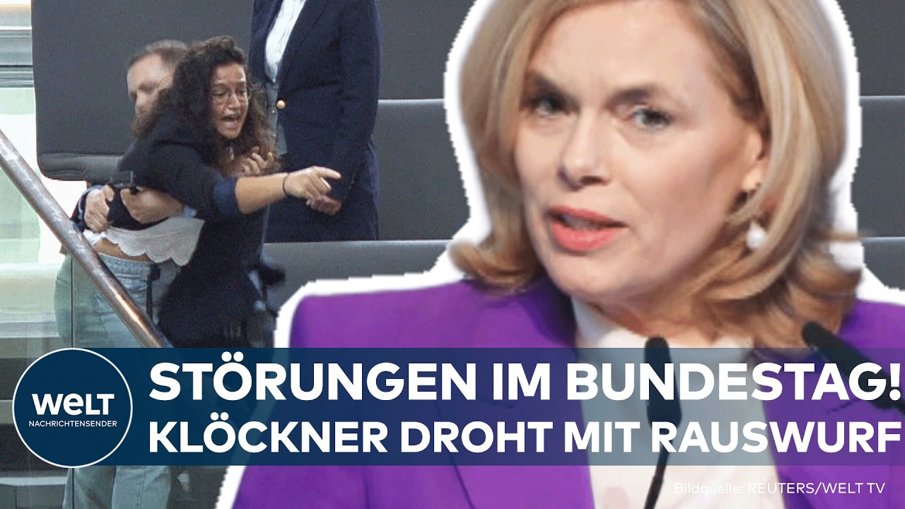 BUNDESTAG: Klöckner droht mit Rauswurf ganzer Fraktionen! AfD und Linke im Fokus