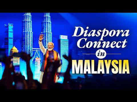 PM Modi participates in a community programme in Kuala Lumpur, Malaysia