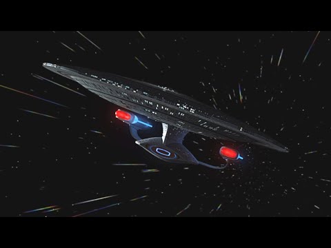 Enterprise D At Warp (Trekyards Animation)